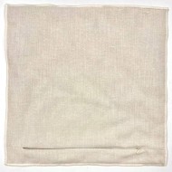 Housse de Coussin Bonnieux écru - Tissu d'éditeur Housse de Coussin Bonnieux écru - Tissu d'éditeur