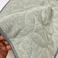 Housse de Coussin Bonnieux vert d'eau - Tissu d'éditeur