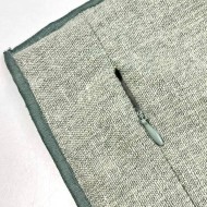 Housse de Coussin Bonnieux vert d'eau - Tissu d'éditeur