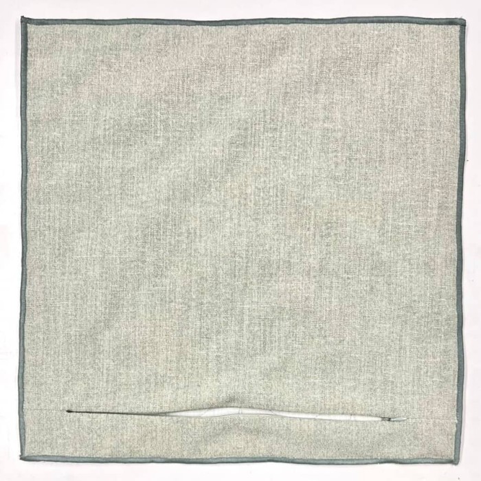 Housse de Coussin Bonnieux vert d'eau - Tissu d'éditeur