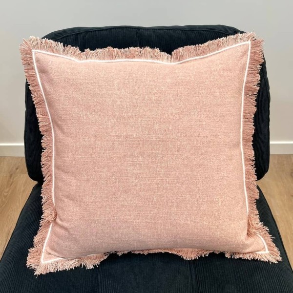 Housse de Coussin Bruges pêche frangé - Tissu d'éditeur