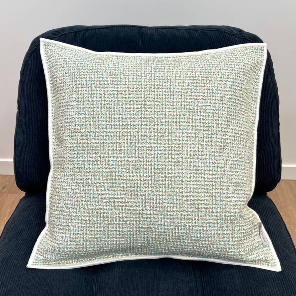 Housse de Coussin In&Extérieur Port Pin menthe - Tissu d'éditeur