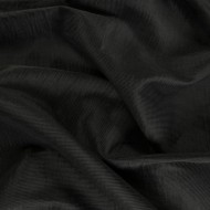 Tissu polyester petites rayures noire Tissu polyester petites rayures noire