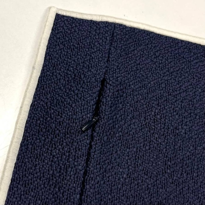 Housse de Coussin In&Extérieur Calanques indigo - Tissu d'éditeur