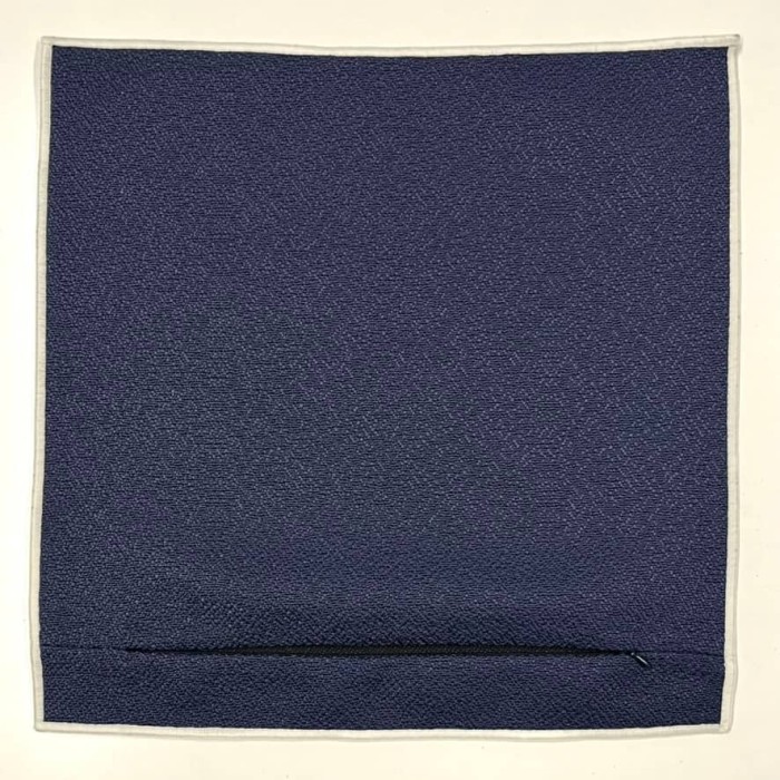 Housse de Coussin In&Extérieur Calanques indigo - Tissu d'éditeur