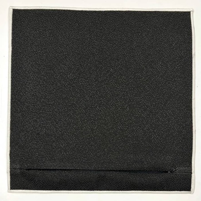 Housse de Coussin In&Extérieur Calanques noir - Tissu d'éditeur