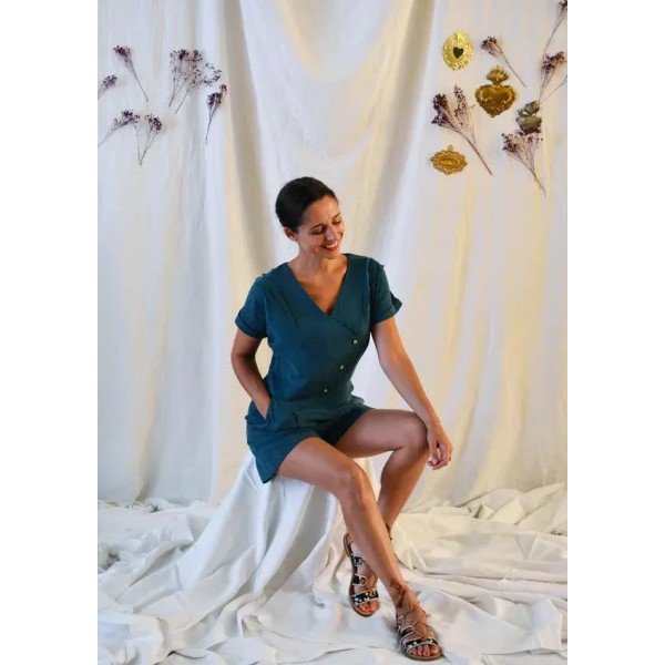 Patron couture combishort : Eclipse - Maison FAUVE Patron couture combishort : Eclipse - Maison FAUVE