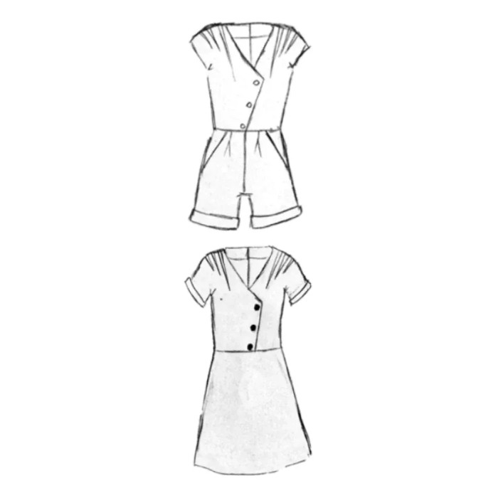 Patron couture combishort : Eclipse - Maison FAUVE