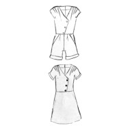 Patron couture combishort : Eclipse - Maison FAUVE