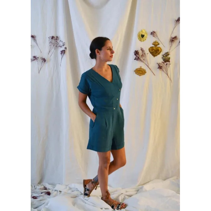 Patron couture combishort : Eclipse - Maison FAUVE