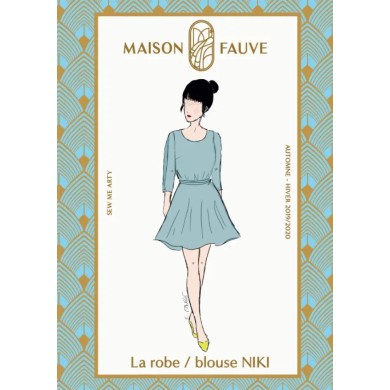Patron couture robe : Niki - Maison FAUVE