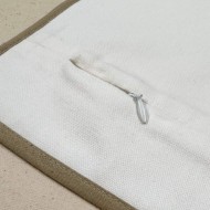 Housse de Coussin Solstice cabane brodé - Tissu d'éditeur