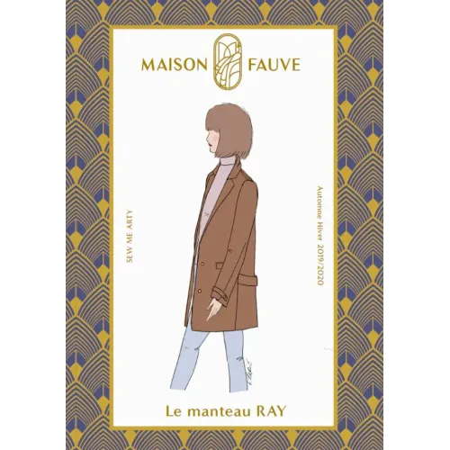 Patron couture Manteau : Ray - Maison FAUVE