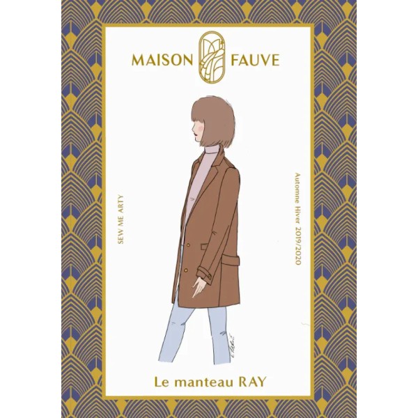 Patron couture Manteau : Ray - Maison FAUVE Patron couture Manteau : Ray - Maison FAUVE