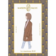 Patron couture Manteau : Ray - Maison FAUVE