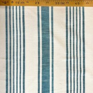 Tissu Baya rayure bleu - Tissé en France
