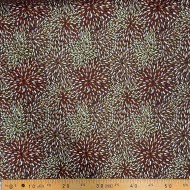 Tissu Jacquard Etincelle Paprika fantaisie rouge Tissu Jacquard Etincelle Paprika fantaisie rouge