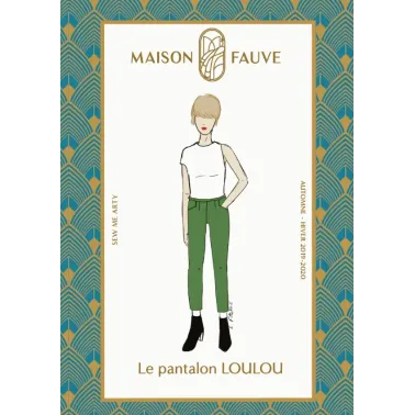 Patron couture Pantalon : Loulou - Maison FAUVE