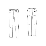 Patron couture Pantalon : Loulou - Maison FAUVE