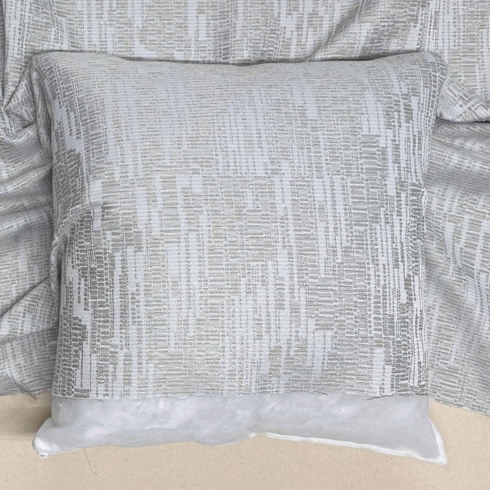 Tissu Isa gris fantaisie - Made in France Tissu Isa gris fantaisie - Made in France