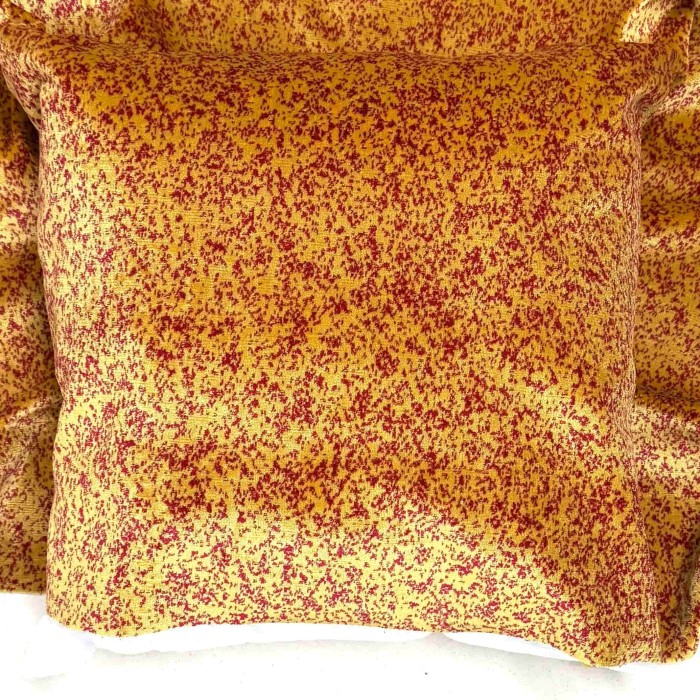 Tissu Pegase velours granite rouge or Tissu Pegase velours granite rouge or