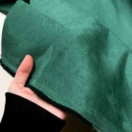 Tissu Suédine Lourde vert foncé