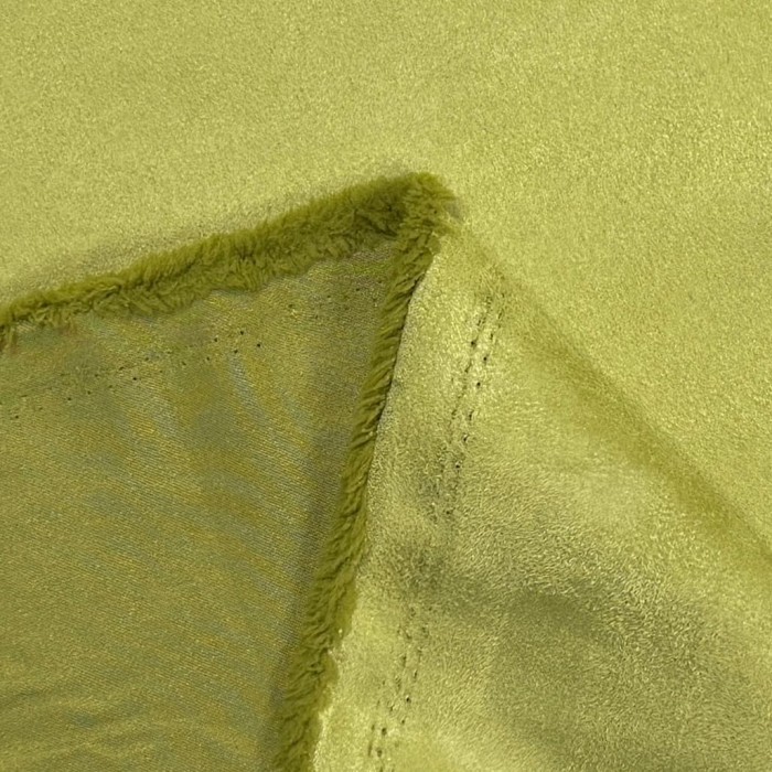 Tissu Suédine Lourde vert pomme Tissu Suédine Lourde vert pomme