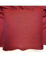 Tissu d'éditeur Sinequanon Viscose Coton quadrillage rouge noir Tissu d'éditeur Sinequanon Viscose Coton quadrillage rouge noir