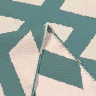 Tissu Universo bleu blanc géométrique - Tissu d'éditeur Tissu Universo bleu blanc géométrique - Tissu d'éditeur