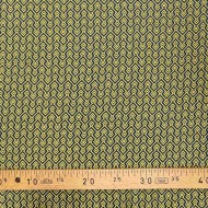 Tissu Qilim jaune noir géométrique - Tissu d'éditeur Tissu Qilim jaune noir géométrique - Tissu d'éditeur