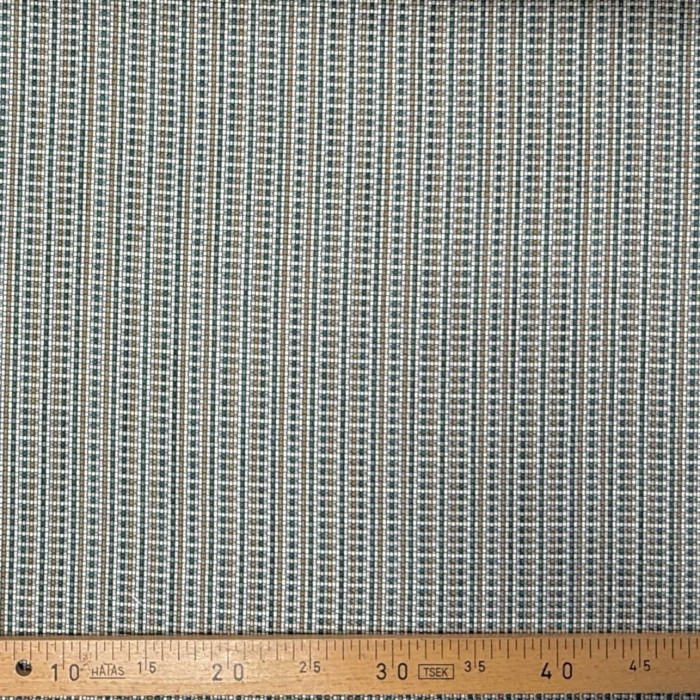 Tissu Séduisant quadrillage bleu or blanc - Tissu d'éditeur Tissu Séduisant quadrillage bleu or blanc - Tissu d'éditeur