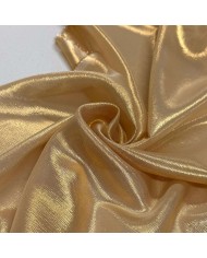 Tissu poil soie polyester lurex écru - Tissu haute couture Français Tissu poil soie polyester lurex écru - Tissu haute couture Français