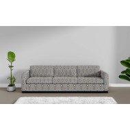 Tissu Jacquard Moma Losange jaune - Made In France