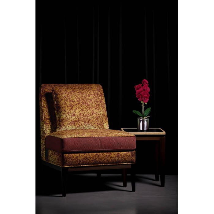 Tissu Pegase velours granite rouge or Tissu Pegase velours granite rouge or