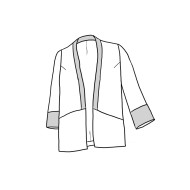 Patron couture Veste: Sable - Maison FAUVE