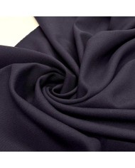 Tissu laine polyamide bleu marine foncé - Haute couture Tissu laine polyamide bleu marine foncé - Haute couture