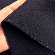 Tissu laine polyamide bleu marine foncé - Haute couture Tissu laine polyamide bleu marine foncé - Haute couture