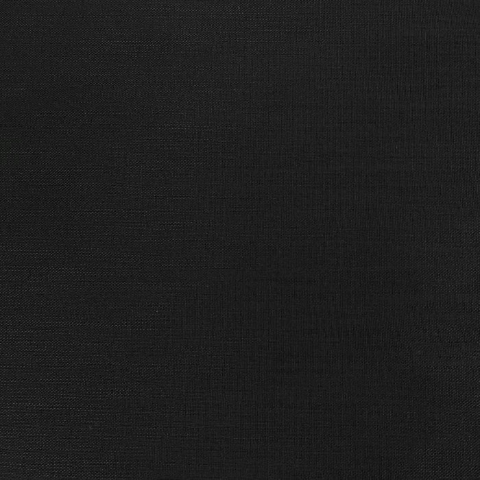 Tissu coton gabardine stretch noir uni