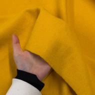 Tissu Laine Polyamide jaune moutarde Tissu Laine Polyamide jaune moutarde