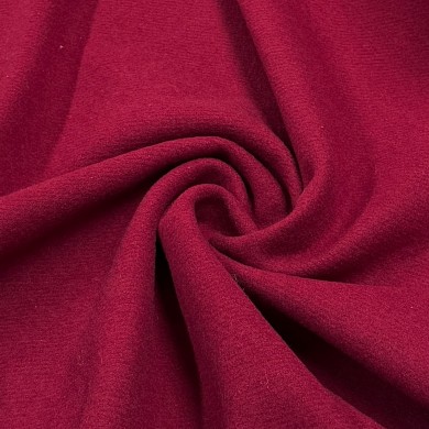 Tissu Laine Polyamide rouge framboise Tissu Laine Polyamide rouge framboise