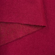 Tissu Laine Polyamide rouge framboise Tissu Laine Polyamide rouge framboise