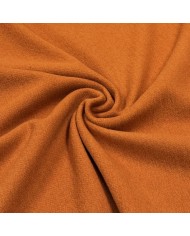 Tissu Laine Polyamide orange rouille Tissu Laine Polyamide orange rouille