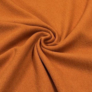 Tissu Laine Polyamide orange rouille Tissu Laine Polyamide orange rouille