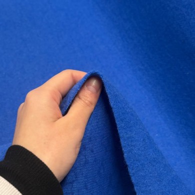 Tissu Laine Polyamide bleu roi Tissu Laine Polyamide bleu roi