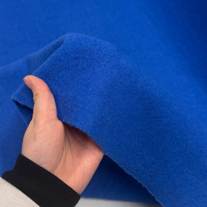 Tissu Laine Polyamide bleu roi Tissu Laine Polyamide bleu roi