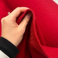 Tissu Laine Polyamide rouge Tissu Laine Polyamide rouge