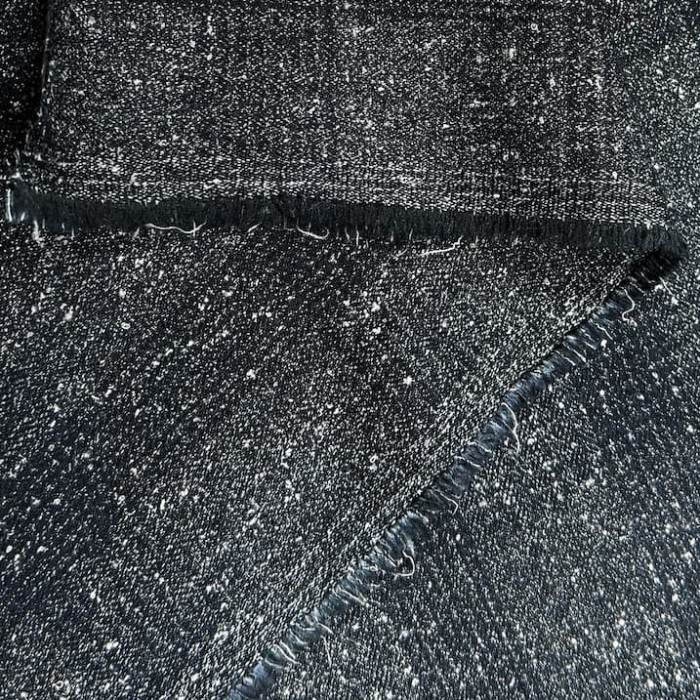 Tissu Polyester quadrillage carreau bleu - Haute couture Tissu Polyester quadrillage carreau bleu - Haute couture