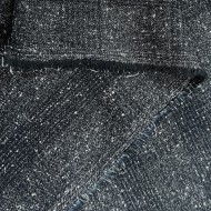 Tissu Polyester quadrillage carreau bleu - Haute couture Tissu Polyester quadrillage carreau bleu - Haute couture