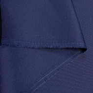 Tissu sergé Polyester  bleu foncé marine Tissu sergé Polyester  bleu foncé marine