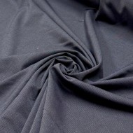 Tissu Laine polyester Lycra petit carreau bleu foncé Tissu Laine polyester Lycra petit carreau bleu foncé